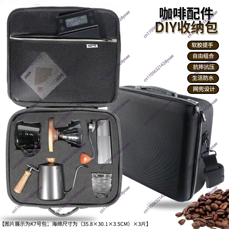 Coffee Equipment Travel Bag - Tas penyimpanan DIY untuk peralatan kopi