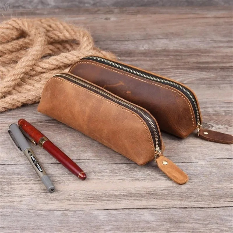 Coffee Equipment Travel Bag - 1 Buah Tas Pensil Kulit Imitasi