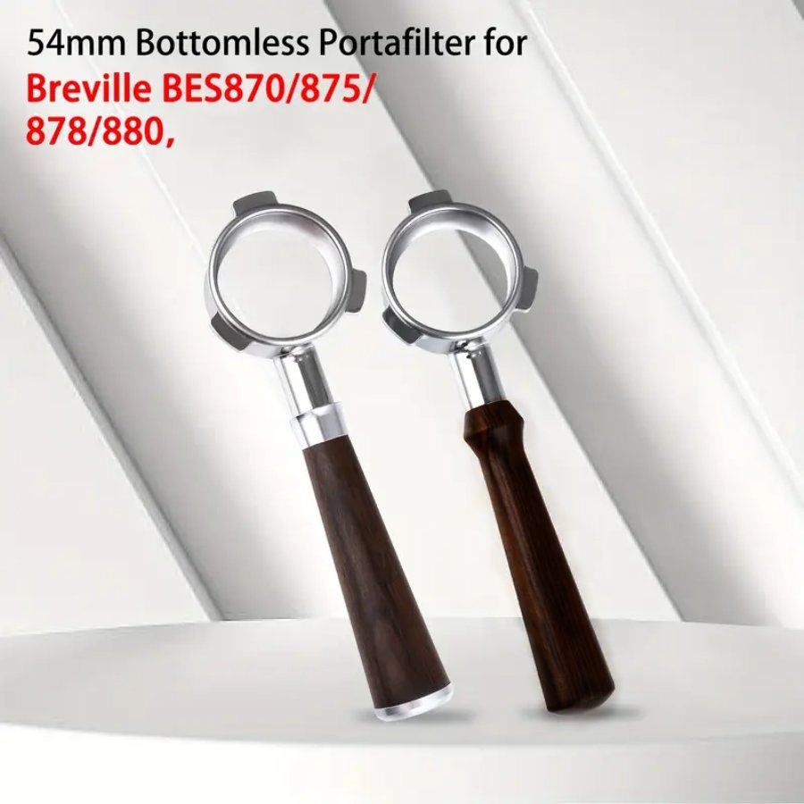 Breville Espresso Barista Express - Portafilter tanpa dasar 54mm untuk Breville
