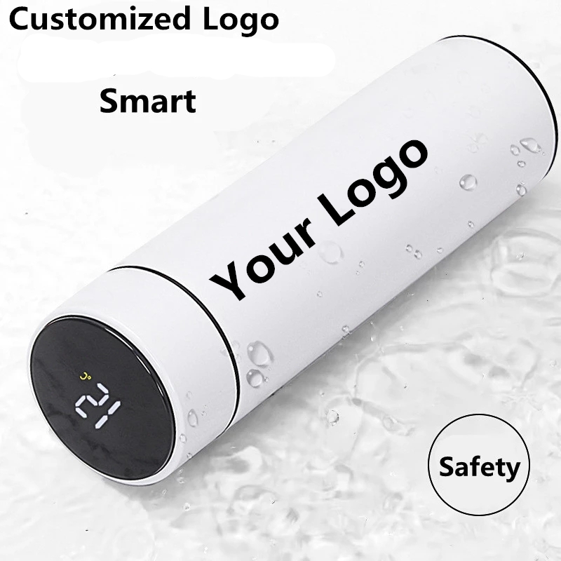 Coffee Equipment Logo - Botol Air Vakum Layar Pintar Penunjuk