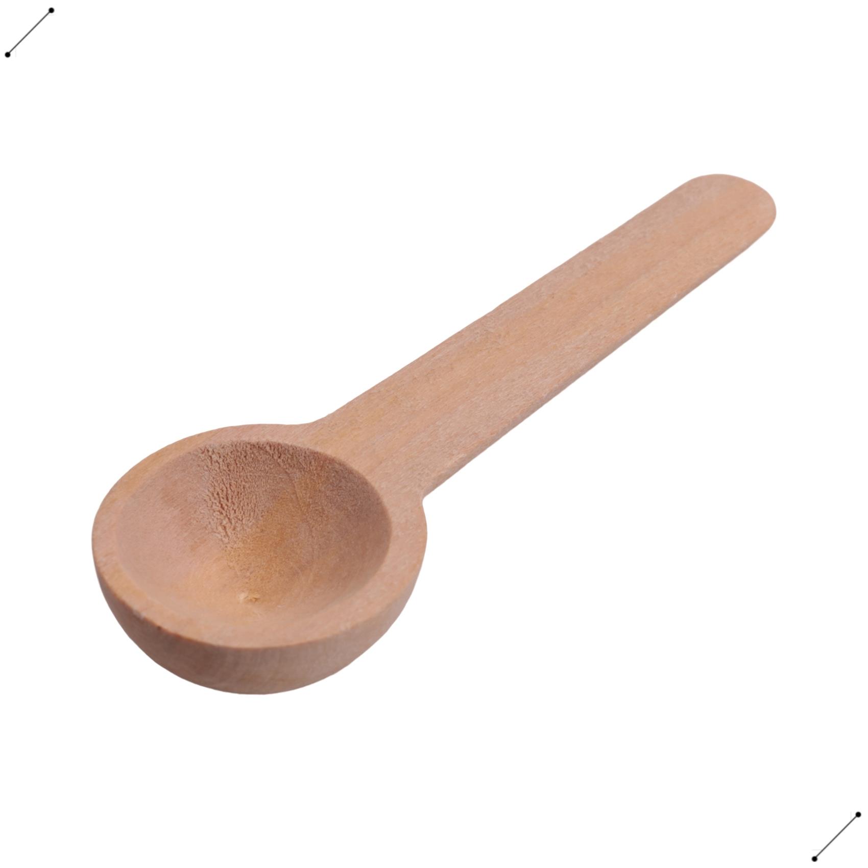 Coffee Equipment And Tools - 100 Buah Sendok Kayu Mini Sendok