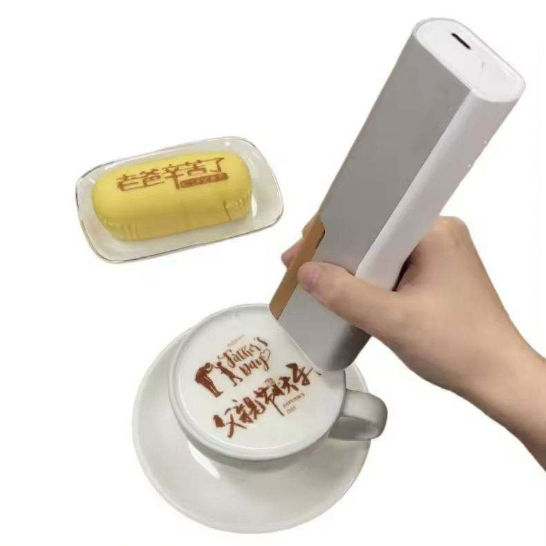 Coffee Equipment Logo - peralatan pengkodean desain logo inkjet pencetakan