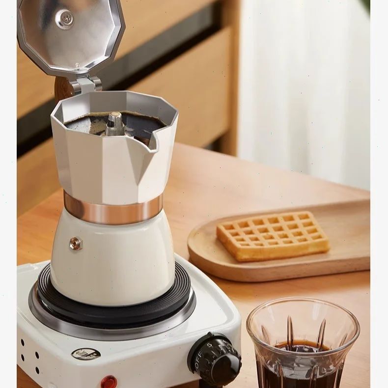 Coffee Equipment Accessories - Set Pembuat Kopi Moka Pot Berbentuk