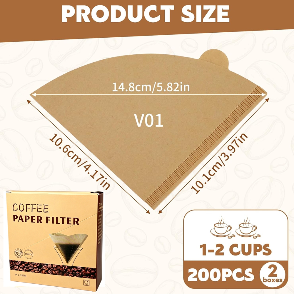 Filter Kopi 200 Buah Filter Ko - Coffee Equipment Machine ulasan dan harga
