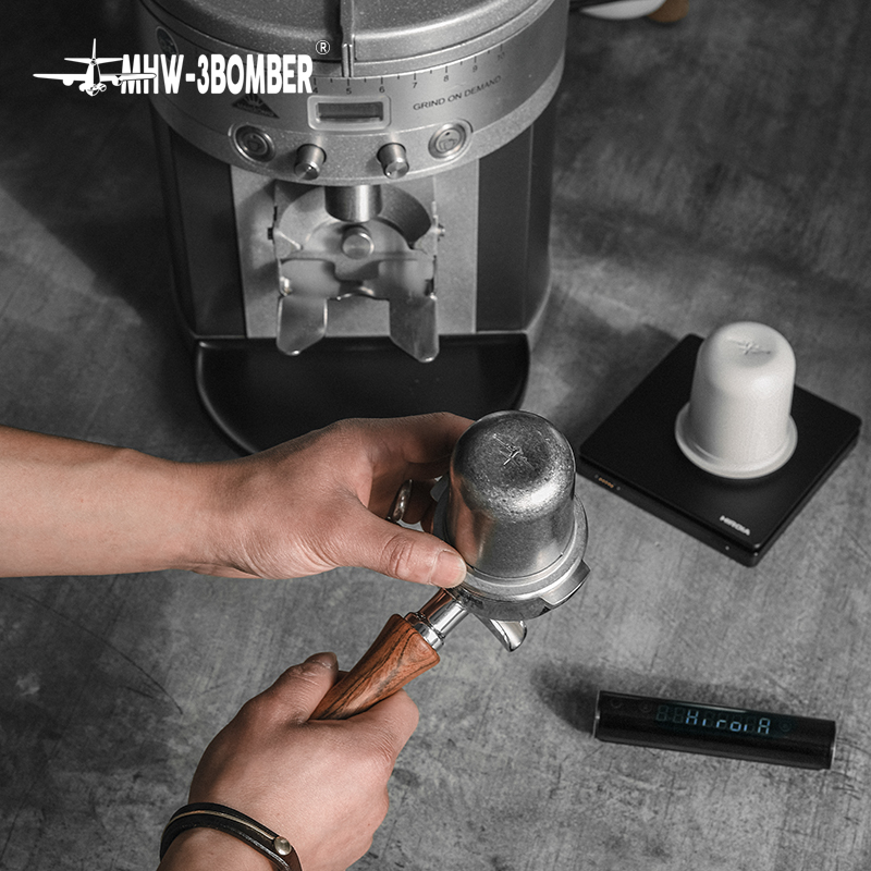 MHW-3BOMBER 58MM Cangkir Dosis - Coffee Equipment Accessories ulasan dan harga