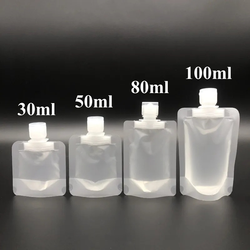 100PCS 30ML-100ML Kantong Plas - Coffee Equipment Travel Bag ulasan dan harga