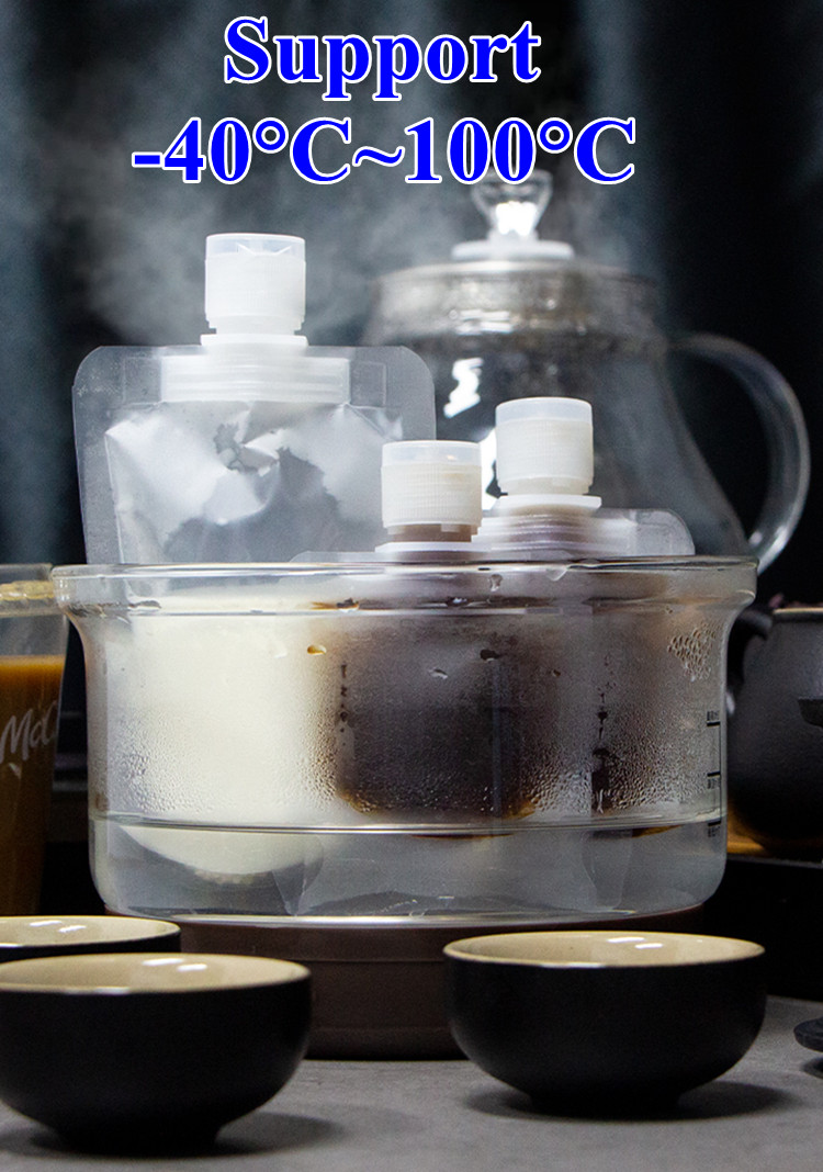 100PCS 30ML-100ML Kantong Plas - Coffee Equipment Travel Bag ulasan dan harga