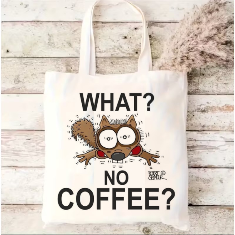 Tas Belanja Kanvas Coffee Cat  - Coffee Equipment Travel Bag ulasan dan harga