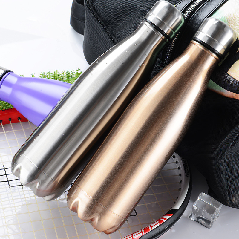 Botol Air Vakum DIY 500ML Aman - Coffee Equipment Logo ulasan dan harga