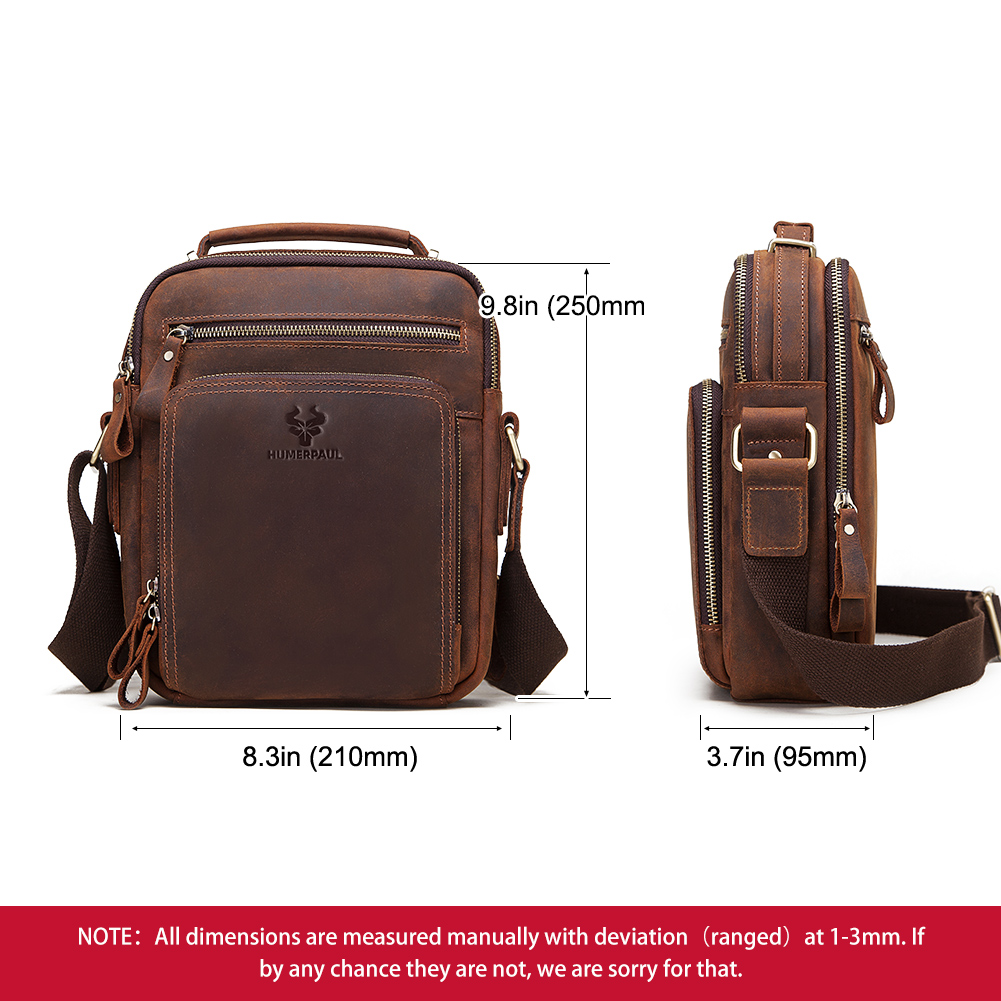 HUMERPAUL tas bahu pria kulit  - Coffee Equipment Travel Bag ulasan dan harga