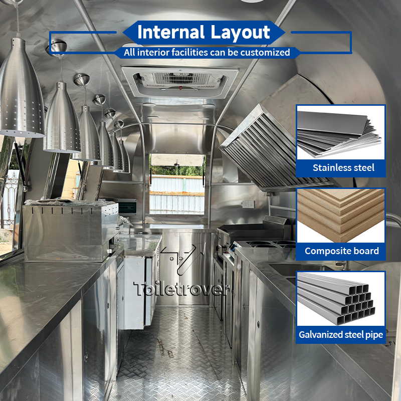 Trailer Makanan dari Baja Anti - Coffee Equipment In China ulasan dan harga