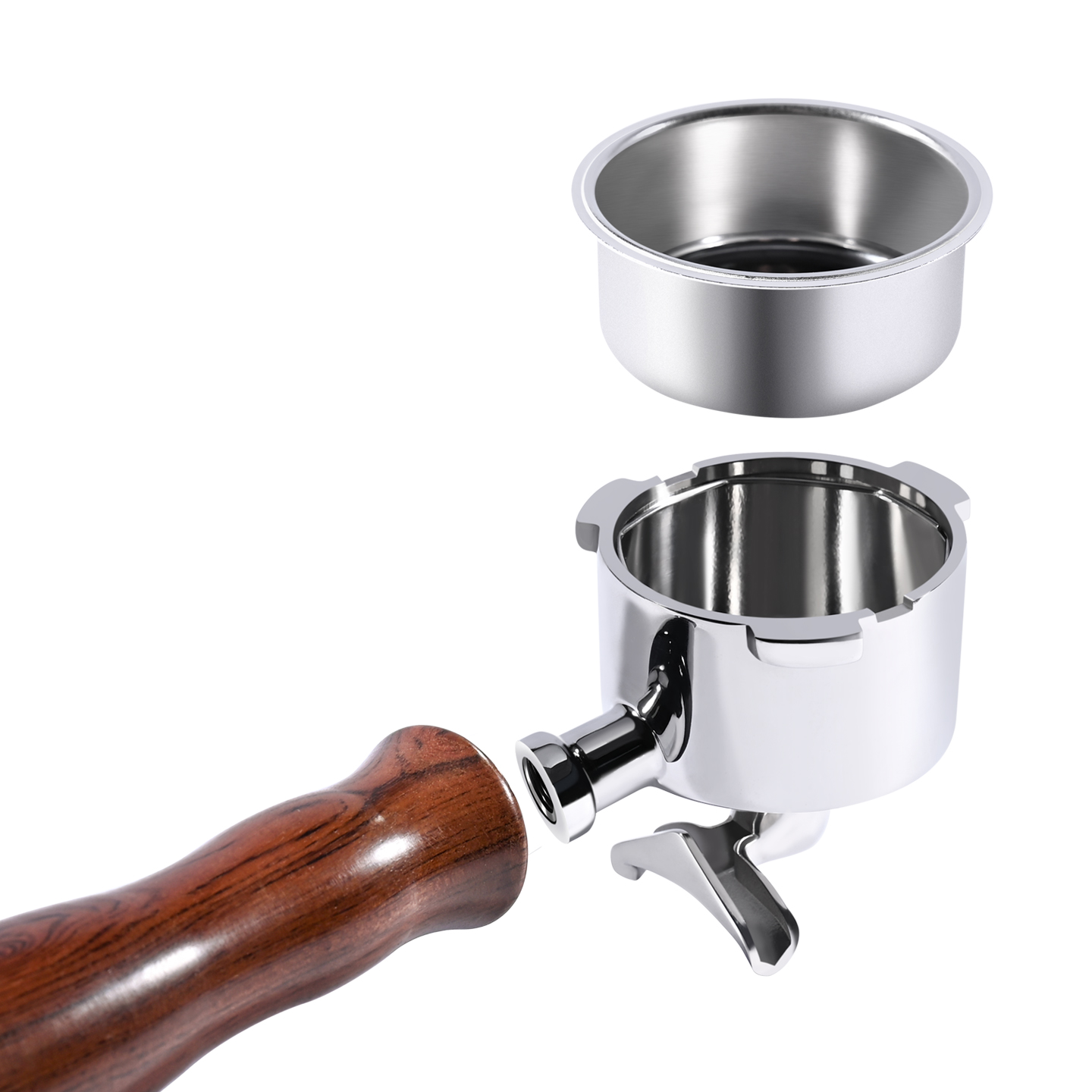 Portafilter Kopi 51mm Double S - Coffee Equipment Machine ulasan dan harga