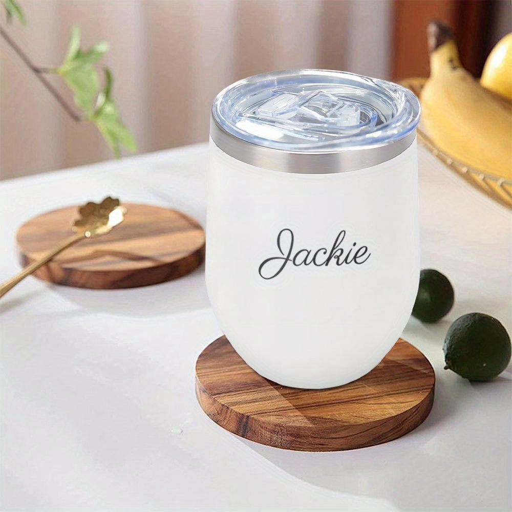 Tumbler Anggur Kulit Telur Sta - Coffee Equipment Logo ulasan dan harga