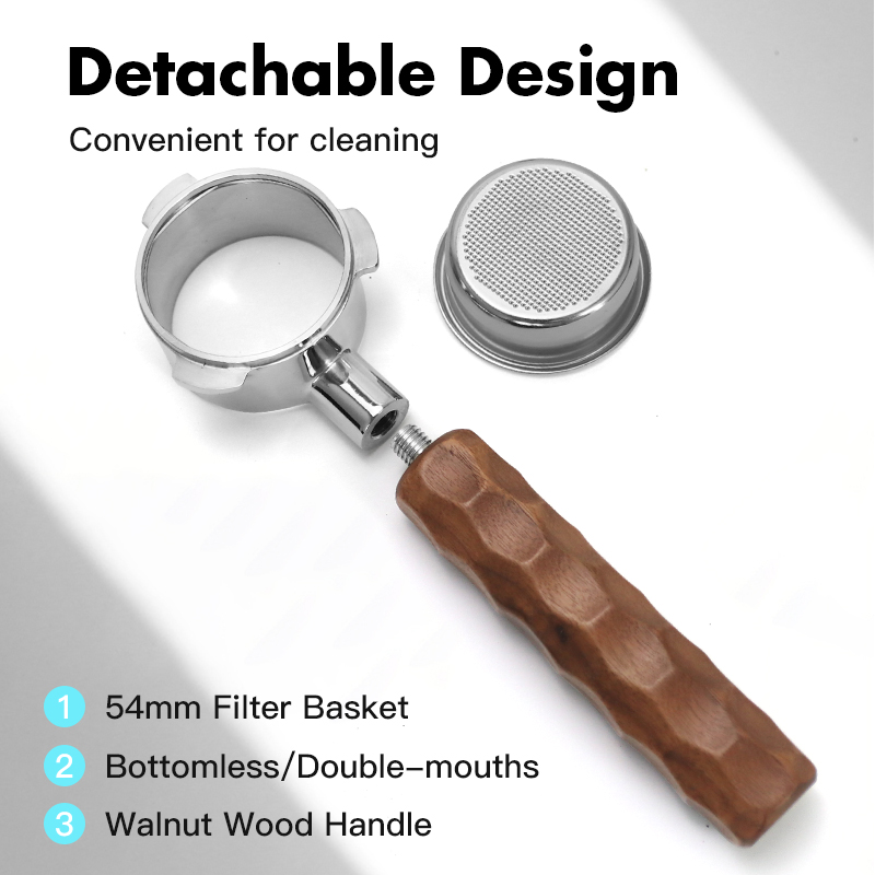 54Mm Kopi Tanpa Dasar Portafil - Coffee Equipment Accessories ulasan dan harga