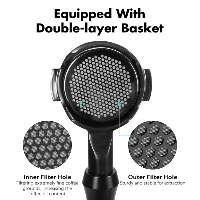 Portafilter Kopi Tanpa Dasar 5 - Coffee Equipment Accessories ulasan dan harga
